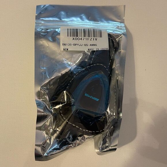 AMG Mercedes Sunglass Holder for Car with Logo Black PU Leather NWT - Picture 11 of 11